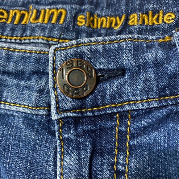Gap 1969 Skinny Ankle Jeans, 8 - Picture 7 of 9